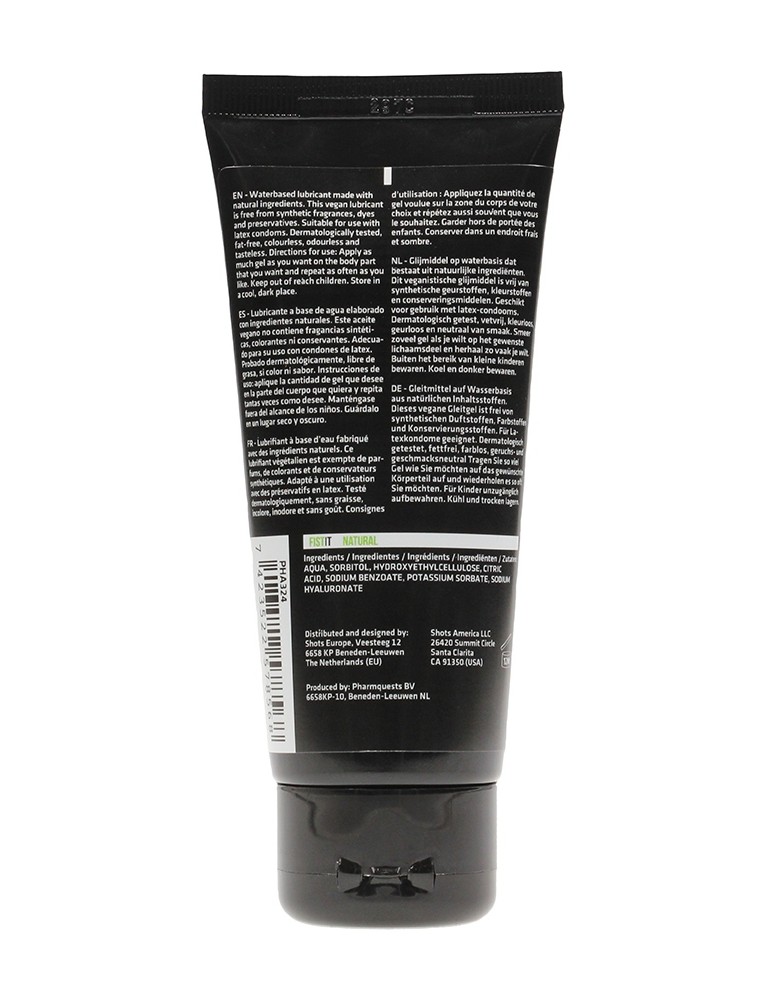 Lubrifiant Fist It Natural Vegan 100ml