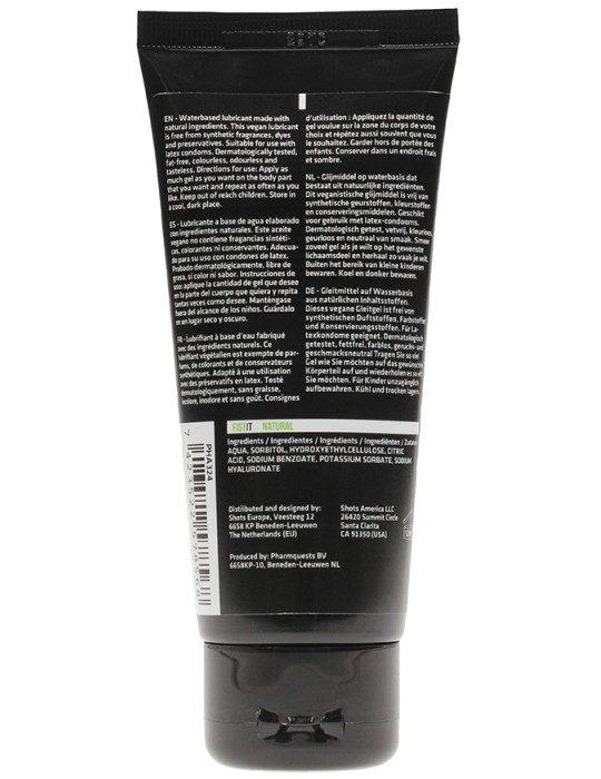Lubrifiant Fist It Natural Vegan 100ml