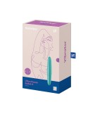 Vibromasseur turquoise USB Ultra Power Bullet 6 Satisfyer - CC597741 Vibromasseur turquoise USB Ultra Power Bullet 6 Satisfyer - CC597741