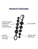 Lot de 2 chapelets noirs Love Beads Satisfyer - CC597111 Lot de 2 chapelets noirs Love Beads Satisfyer - CC597111