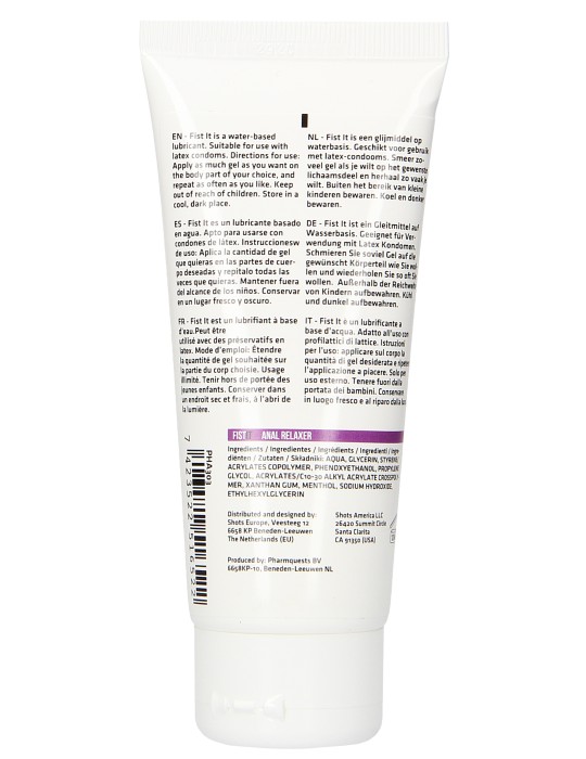 Lubrifiant relaxant Fist It Anal Relaxer 100mL
