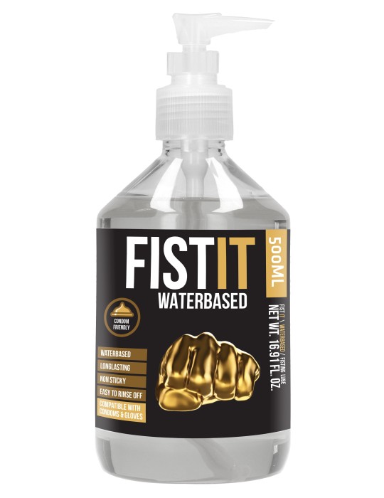 Lubrifiant Eau Fist It - Bouteille Pompe 500ml Lubrifiant Eau Fist It - Bouteille Pompe 500ml