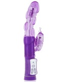 Vibromasseur rabbit violet tête rotative USB - CC5702020201 Vibromasseur rabbit violet tête rotative USB - CC5702020201
