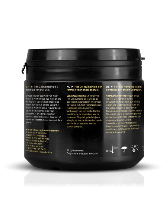 Lubrifiant Relaxant Buttr Fist Gel 500ml