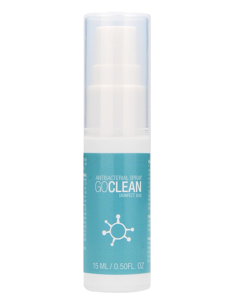 Nettoyant sextoys Go Clean Éthanol 15ml Nettoyant sextoys Go Clean Éthanol 15ml