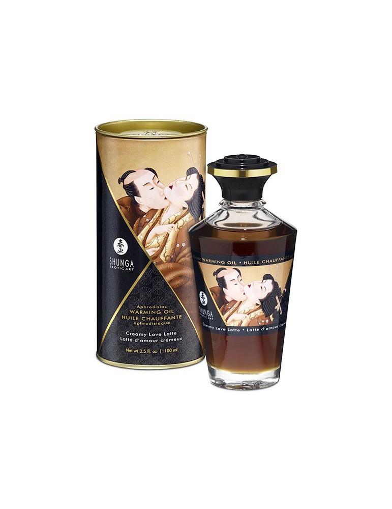 Huile de massage Chauffante Aphrodisiaque - LAIT D'AMOUR 100 ml Huile de massage Chauffante Aphrodisiaque - LAIT D'AMOUR 100 ml