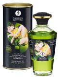 Huile de massage Chauffante Aphrodisiaque - THÉ VERT 100ml