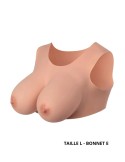 Buste seins réaliste couleur peau claire Taille L Bonnet E - CC730014019405 Buste seins réaliste couleur peau claire Taille L Bonnet E - CC730014019405