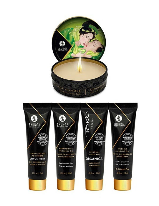 Coffret Ensemble Secret de Geisha - Thé vert exotique