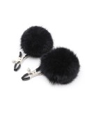 Pinces à seins avec pompoms noires - 202400082 Pinces à seins avec pompoms noires - 202400082