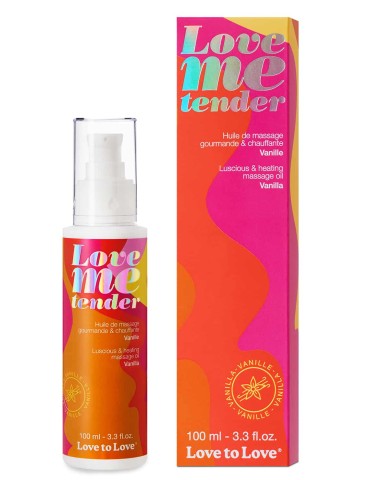 Huile de massage Love Me Tender Vanille 100ml 2